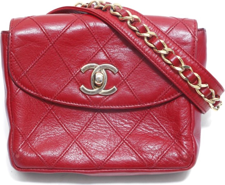 Chanel Women's Red Belt Bags