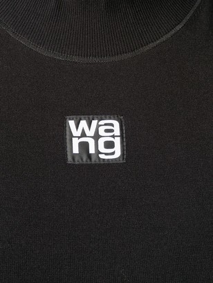 Alexander Wang Logo Patch Mini Dress