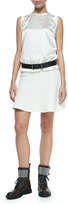 Thumbnail for your product : Brunello Cucinelli Wool Crepe Trumpet Skirt