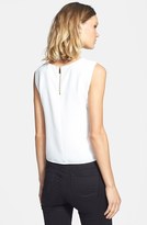 Thumbnail for your product : Vince Camuto Grommet Embellished Sleeveless Blouse