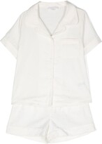 Thumbnail for your product : Chloé Children Metallic-Spot Buttoned Pajamas