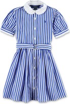 Thumbnail for your product : Ralph Lauren Belted Striped Shirtdress