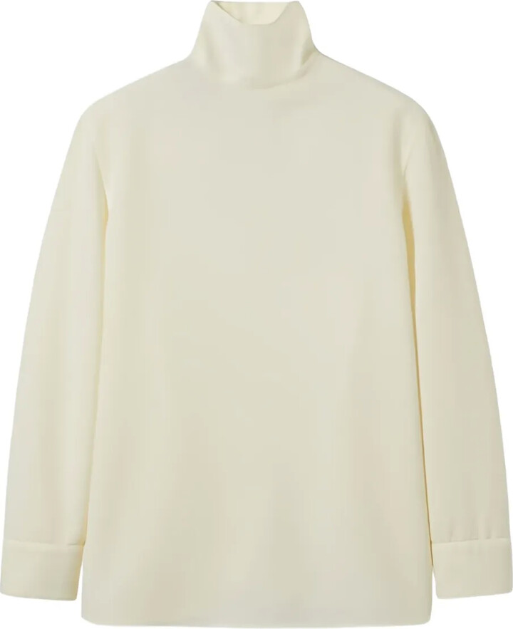 Gucci Buttoned Turtleneck Shirt