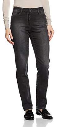 Brax Women's Carola Glamour Jeans, (Used Dark Grey), (Size: 44K)