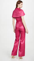 Thumbnail for your product : Brandon Maxwell Silk Cap Sleeve Jumpsuit