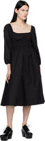 Thumbnail for your product : Proenza Schouler Black White Label Square Neck Midi Dress