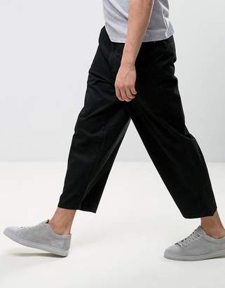 Dr. Denim Melvin Wide Fit Chino In Black