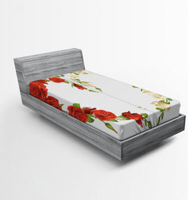 Ambesonne Pearls Fitted Sheet