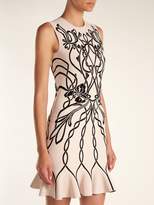 Thumbnail for your product : Alexander McQueen Art Nouveau Intarsia Sleeveless Dress - Womens - Pink Multi