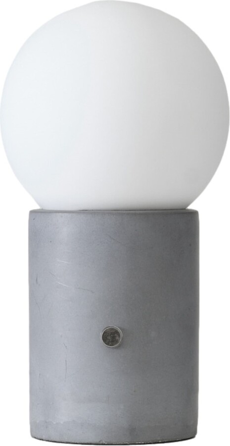 Brightech Kai 11" Mid-Century Modern Integrated LED Bedside Table Lamp with Built-In 3-Way Dimmer