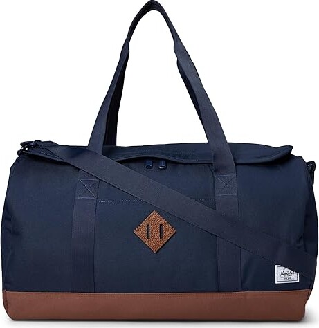 Herschel Heritagetm Duffel Bags Navy/Saddle Brown, Mesh