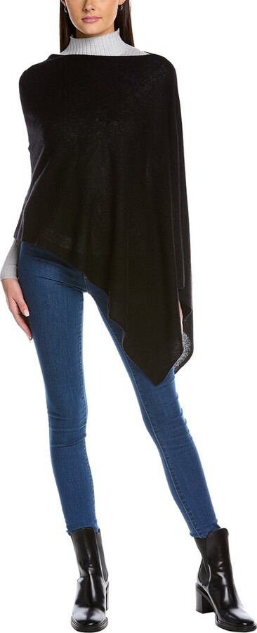 Portolano Lightweight Cashmere Poncho