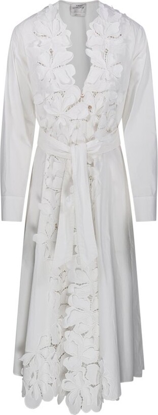 Forte Forte Embroidered Wrap Dress