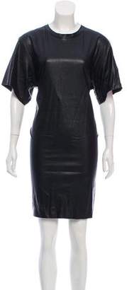 Etoile Isabel Marant Knee-Length Faux Leather Dress