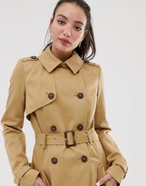 Thumbnail for your product : ASOS Tall DESIGN Tall classic trench coat