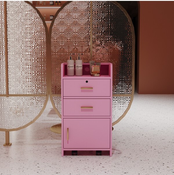 EPOCH VENTS StorageCabinetwith2DrawersforLivingRoom