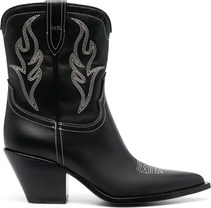 Sonora Perla leather ankle boots