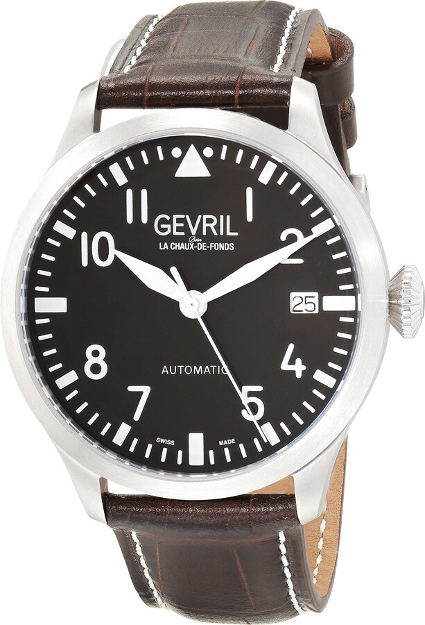 Gevril 43500-03 Men's Vaughan Swiss Automatic Watch