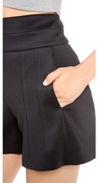 Thumbnail for your product : Robert Rodriguez Neoprene High Waisted Shorts