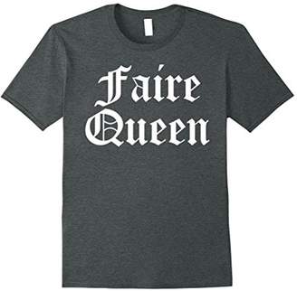 Faire Queen Ren Faire Medieval Couples T-Shirt