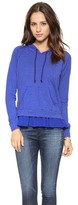 Thumbnail for your product : Clu Too Ruffled Hoodie