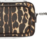 Thumbnail for your product : Burberry Animal Print Leather Camera Bag