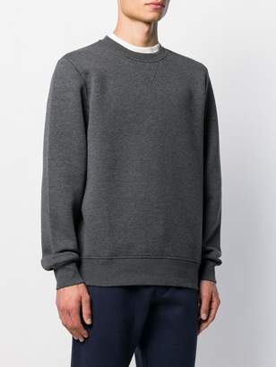 Fay embroidered logo sweater