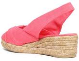 Thumbnail for your product : Castaner Twisted Canvas Espadrille Wedge Sandals