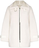 Thumbnail for your product : SHOREDITCH SKI CLUB Thea shearling coat