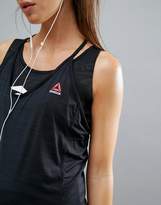 Thumbnail for your product : Reebok Training Strappy Tank In Black