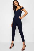 Thumbnail for your product : boohoo Tailored Cold Shoulder Jumpsuit