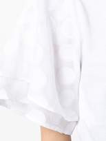 Thumbnail for your product : MICHAEL Michael Kors polka dot sleeve T-shirt
