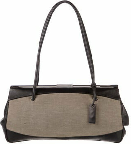 Gucci Vintage Canvas Frame Bag ShopStyle