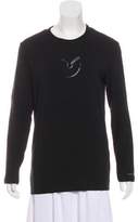 Thumbnail for your product : Gianfranco Ferre Long Sleeve Printed Top Black Long Sleeve Printed Top