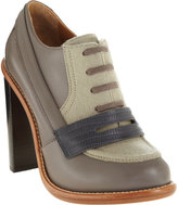 Thumbnail for your product : Chloé Lizard-Strap Loafer Ankle Boot
