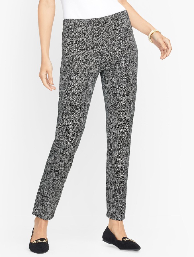 Talbots Chatham Ankle Pants Falling Lines ShopStyle