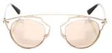Thumbnail for your product : Christian Dior So Real Mirrored Sunglasses