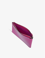 Thumbnail for your product : Acne Studios Logo-print zipped leather coin purse