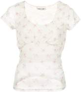 Thumbnail for your product : Sandy Liang Kiwi floral-print top