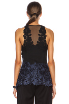 Thumbnail for your product : 3.1 Phillip Lim Embroiderd Lace Tank
