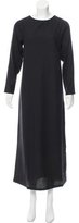Thumbnail for your product : Base Range Silk & Wool-Blend Maxi Dress w/ Tags