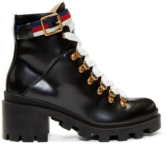 womens black gucci boots
