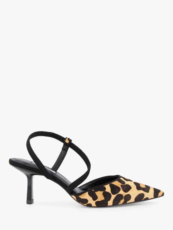 Leopard Pumps Kitten Heel | Shop the world's largest collection of fashion  | ShopStyle UK