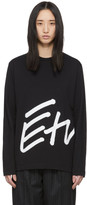 Thumbnail for your product : Études Black Wonder Sign Long Sleeve T-Shirt