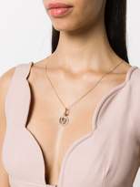 Thumbnail for your product : Loree Rodkin 14kt rose gold and diamond Quatrefoil pendant