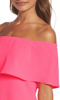 Thumbnail for your product : Charles Henry Off the Shoulder Dress