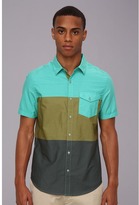 Thumbnail for your product : Original Penguin Heritage Fit S/S Printed Color Block Shirt