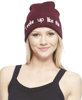Thumbnail for your product : Wet Seal Woke Up Like This Beanie
