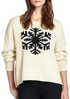 Thumbnail for your product : Townsen Slouched Snowflake Intarsia Sweater