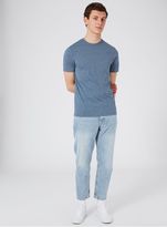 Thumbnail for your product : Topman Blue Marl Slim Fit T-Shirt